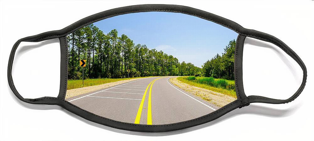 Alabama Face Mask featuring the photograph Rural Highway by Raul Rodriguez