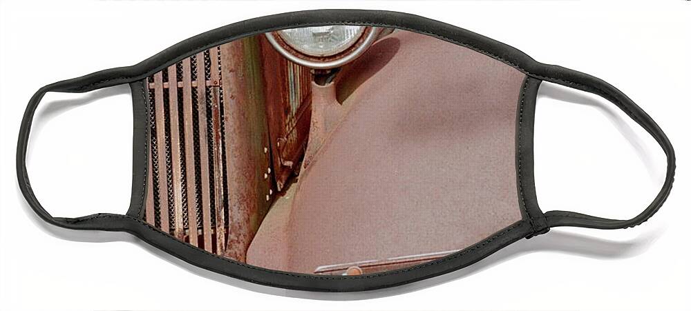 Car Face Mask featuring the photograph Rusty by Flavia Westerwelle