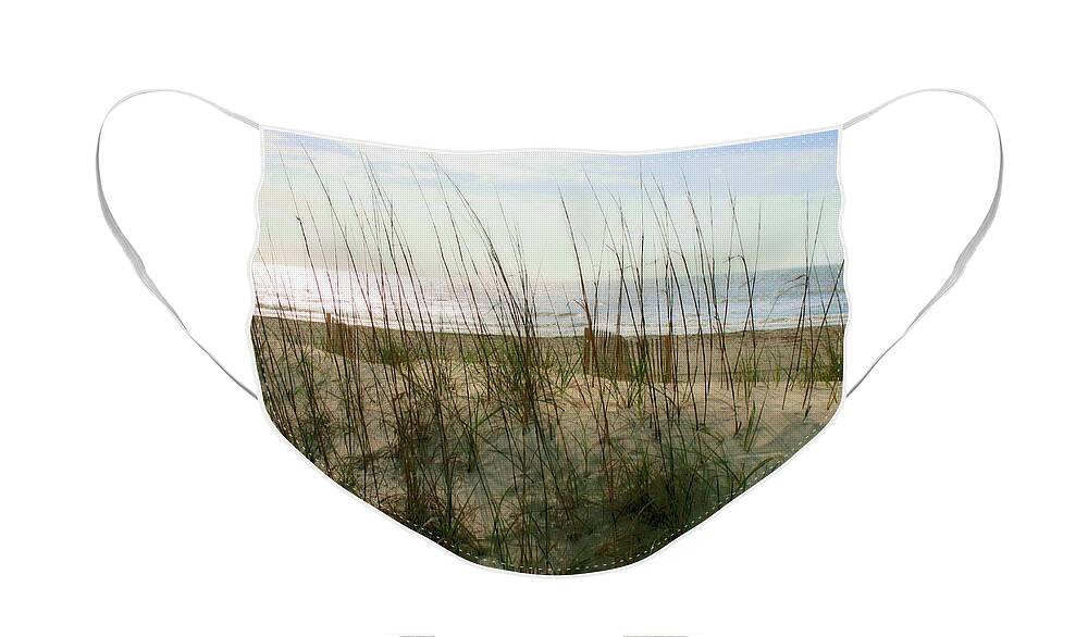 Blue Face Mask featuring the photograph Scene from Hilton Head Island by Angela Rath