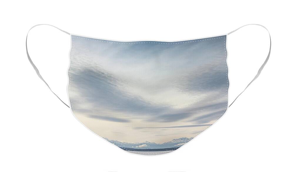 Usa Face Mask featuring the photograph Sea scene by Framing Places