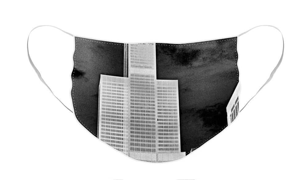 Sears Tower Face Mask featuring the photograph Sears Tower by Ely Arsha