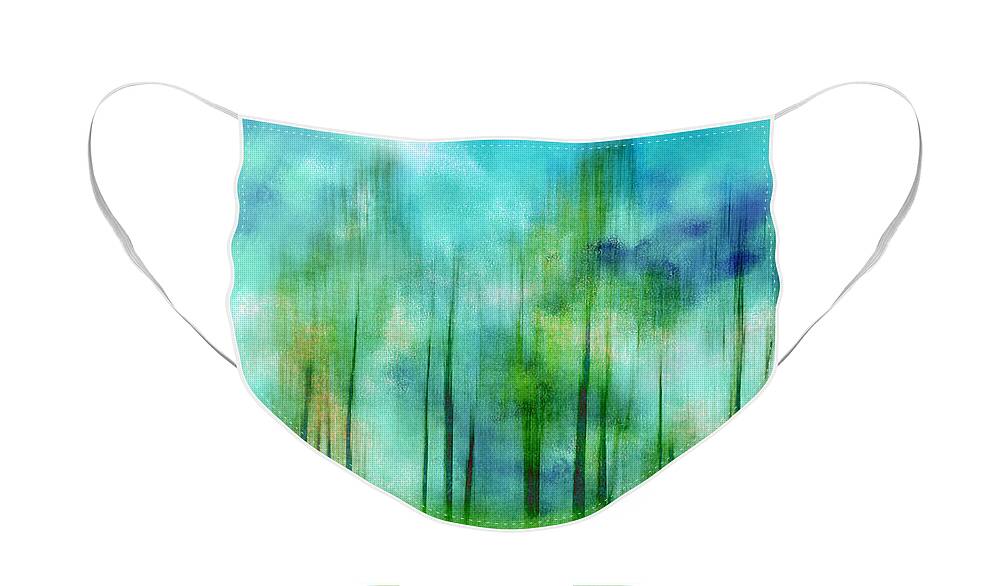 Turquoise Blue Face Mask featuring the photograph Sense of Summer by Randi Grace Nilsberg
