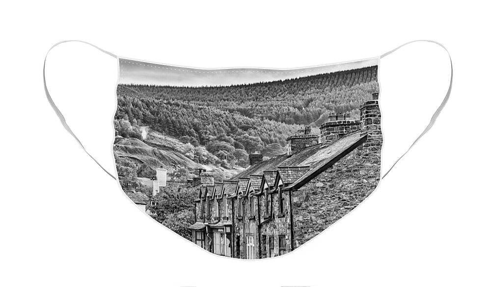 Wales Face Mask featuring the photograph Sleepy Welsh Village by Nick Bywater