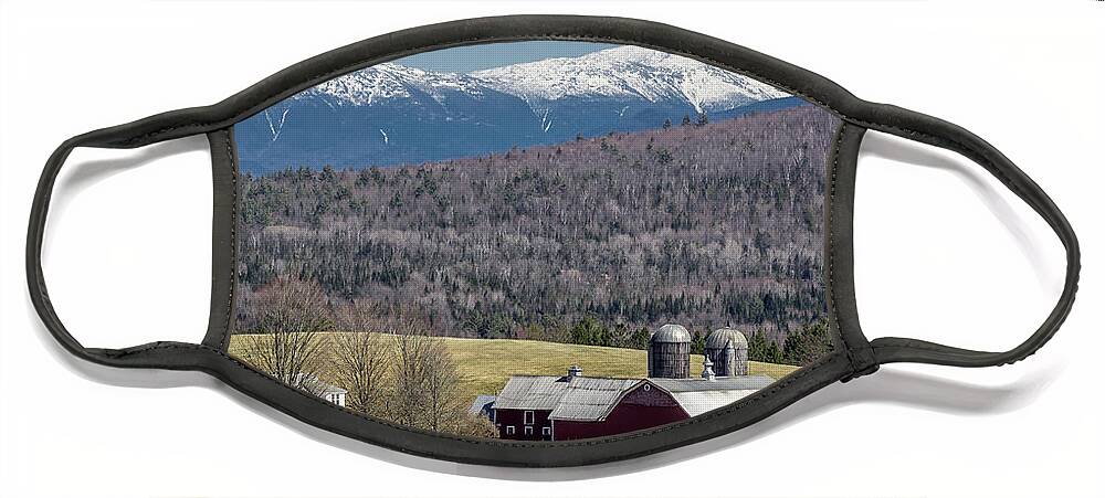 Vermont Face Mask featuring the photograph South Kirby Spring by Tim Kirchoff