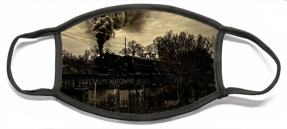 Knoxville Face Mask featuring the photograph Steam by Sharon Popek