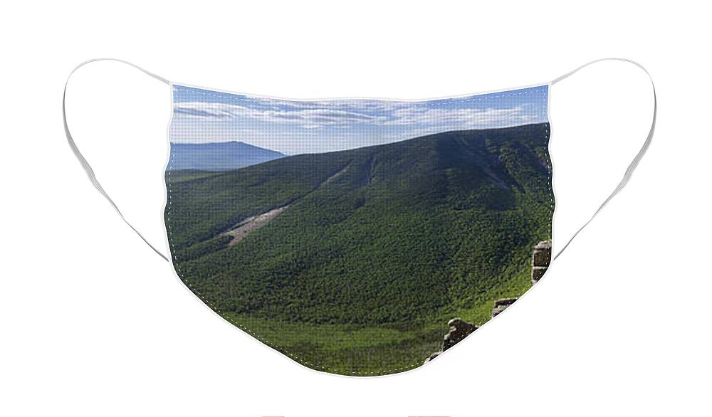 Summer Face Mask featuring the photograph Summer Day on Bondcliff by White Mountain Images