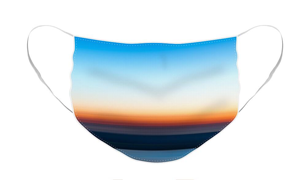 Sunset Face Mask featuring the photograph Sunset at Ottawa Lake by Scott Norris