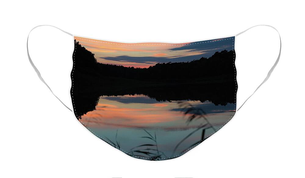Sunset Face Mask featuring the photograph Sunset in September by Andreas Levi