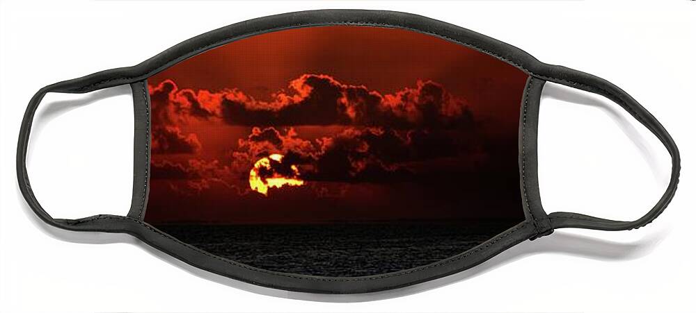 Mexico Face Mask featuring the photograph Sunset in Yucatan by Robert Grac