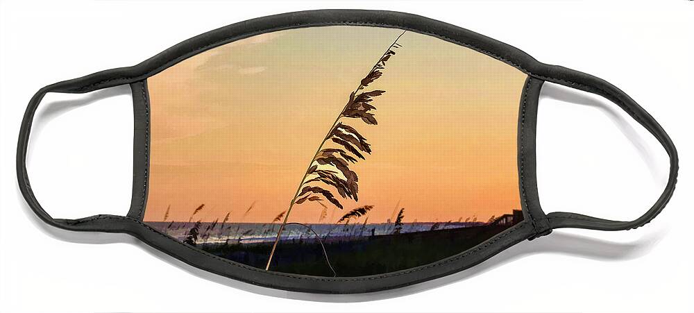 Sunset Face Mask featuring the photograph Sunset Memories by Roberta Byram