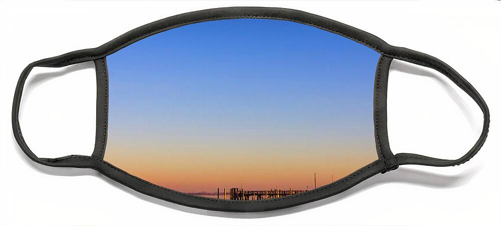 Lake-constance Face Mask featuring the photograph Sunset on Lake Constance by Bernd Laeschke