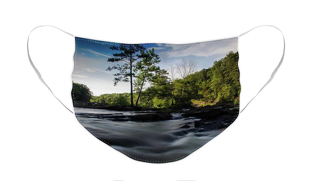 Atlanta Face Mask featuring the photograph Sweetwater Creek 1 by Kenny Thomas