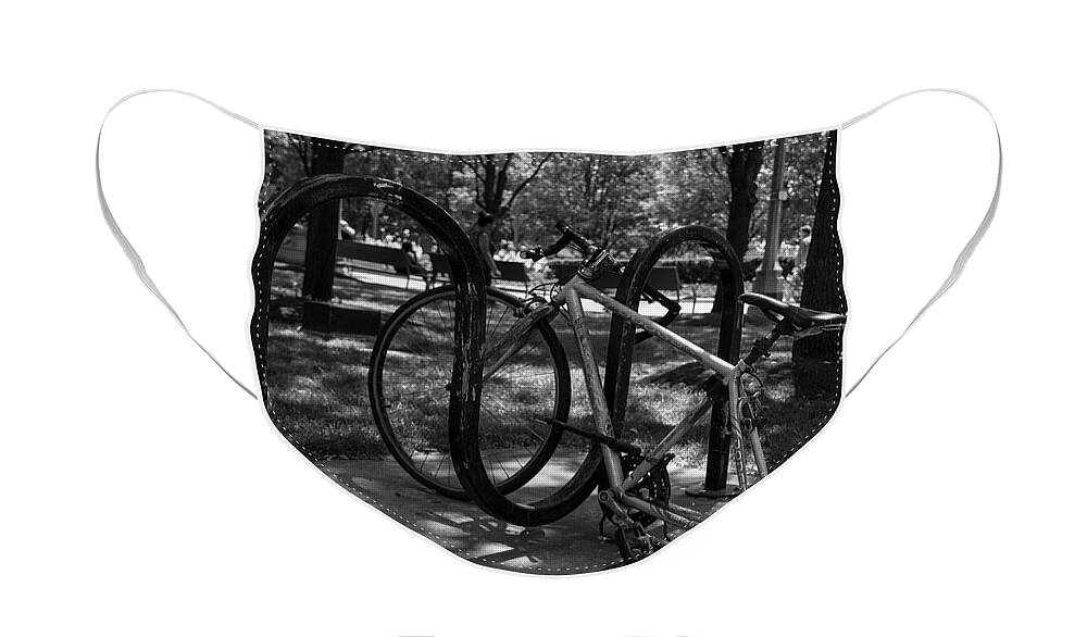 Bike Face Mask featuring the photograph The Forgotten by Stuart Manning