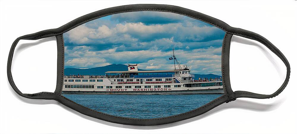 Mount Washington Boat Face Mask featuring the photograph The Mount Washington by Brenda Jacobs