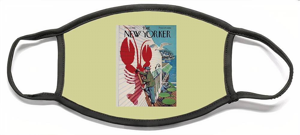 New Yorker March 22, 1958 Face Mask