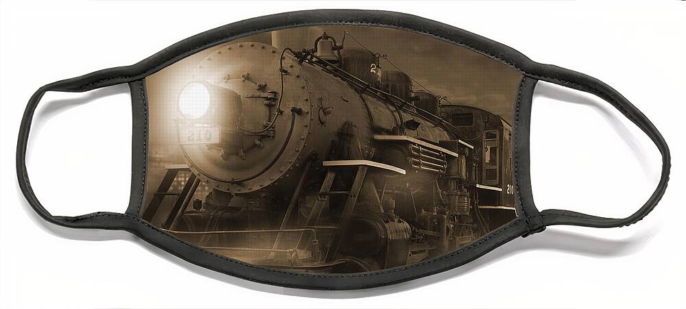 Transportation Face Mask featuring the photograph The Old 210 by Mike McGlothlen