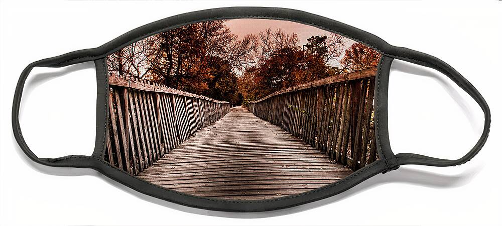 Atlanta Face Mask featuring the photograph The Pathway by Kenny Thomas