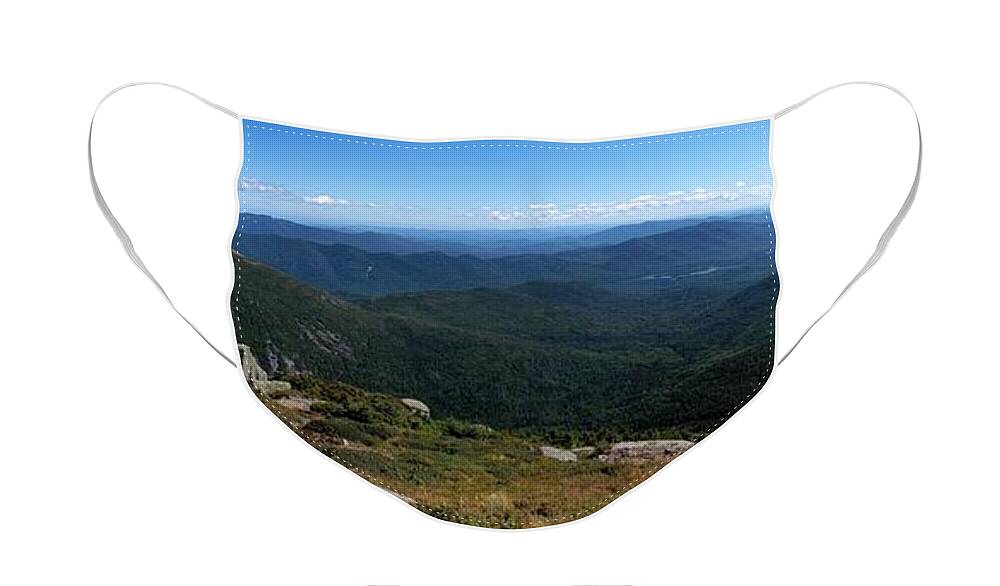 Adirondacks Face Mask featuring the photograph The View South from Mt. Marcy by Joshua House