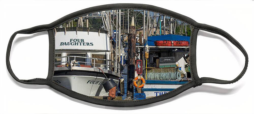 Boats Face Mask featuring the photograph Three Sons - Four Daughters by Derek Dean