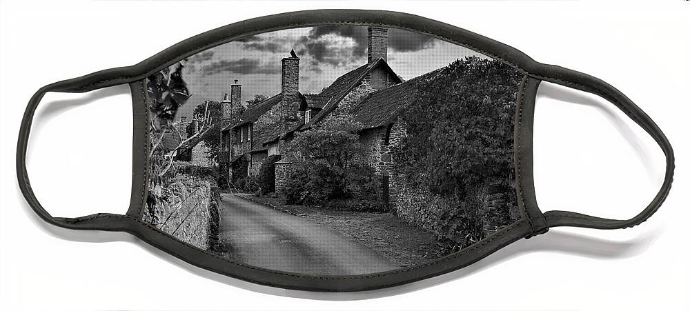 Black And White Face Mask featuring the photograph Timeless Bossingham by Richard Denyer