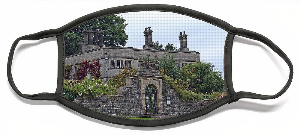 Europe Face Mask featuring the photograph Tissington Hall by Rod Johnson