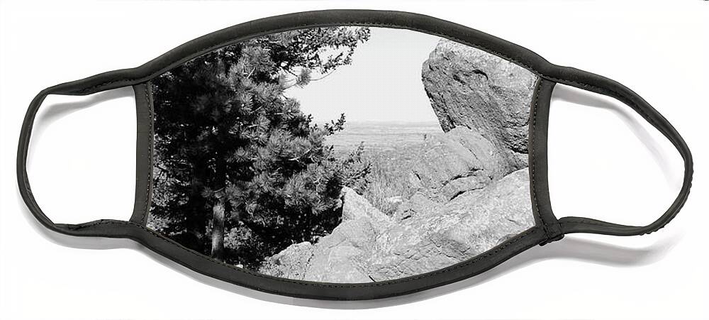 Colorado Face Mask featuring the photograph To Higher Places by Angie Tirado