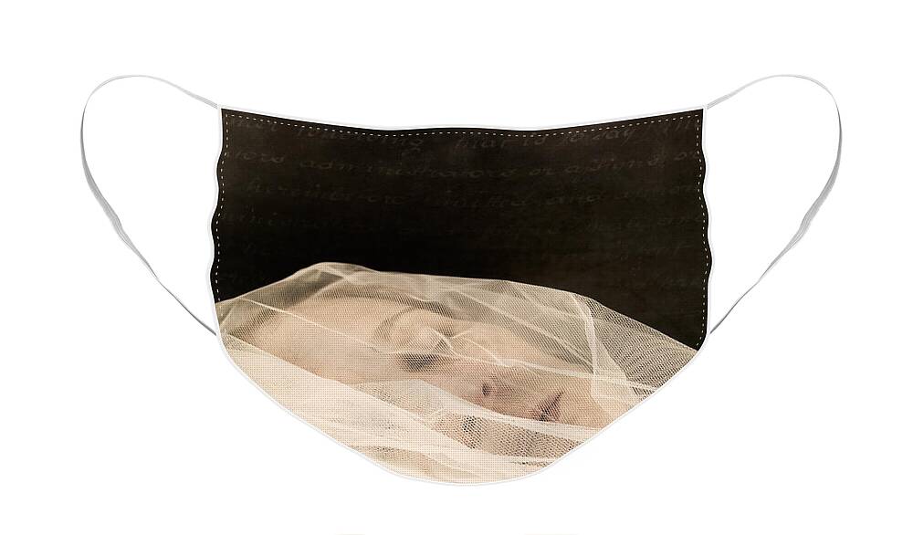 Veil Face Mask featuring the photograph Veiled by Clayton Bastiani