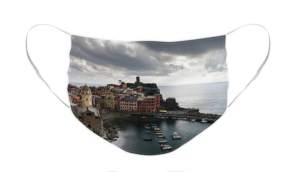 Michalakis Ppalis Face Mask featuring the photograph Vernazza Village, Italy by Michalakis Ppalis