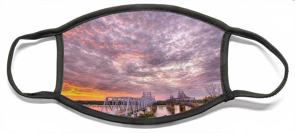 Vicksburg Face Mask featuring the photograph Welcome to Mississippi by JC Findley