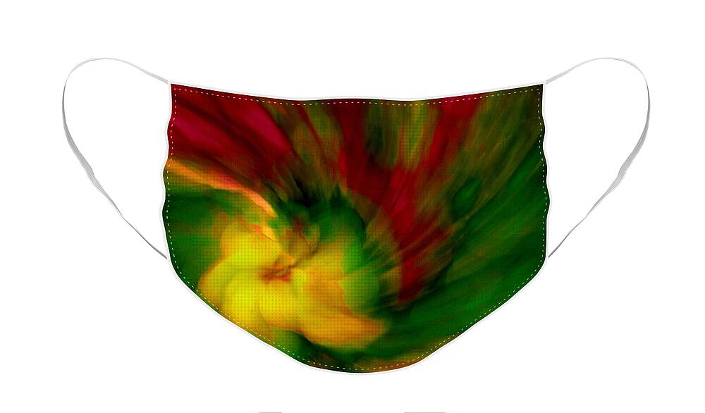 Abstract Face Mask featuring the photograph Whirlwind Passion by Neil Shapiro