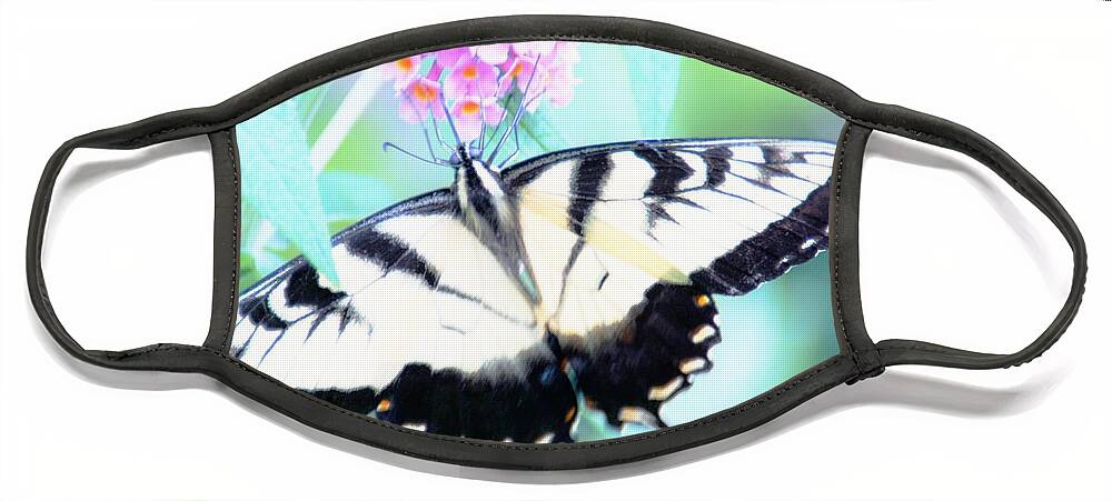 Butterfly Face Mask featuring the photograph Wings by Merle Grenz