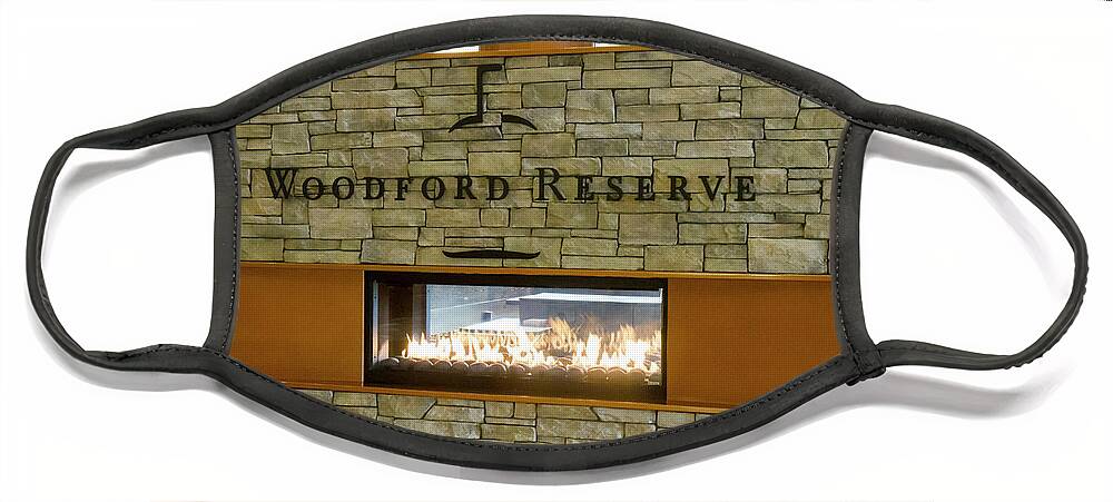 American Face Mask featuring the photograph Woodford Reserve Visitors Center by Karen Foley