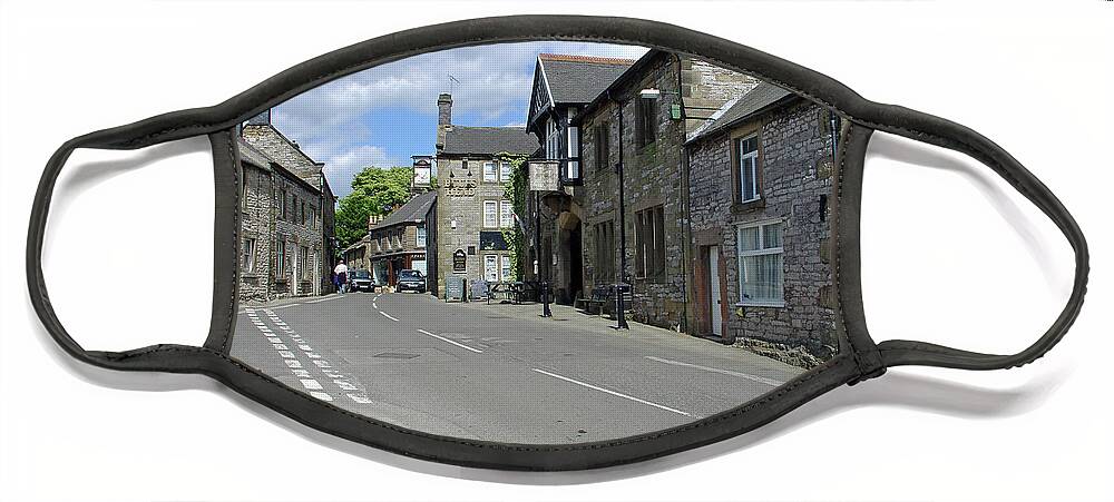 Europe Face Mask featuring the photograph Church Street, Youlgrave by Rod Johnson