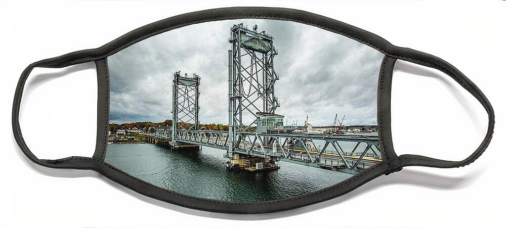 Clifford Photography Llc Face Mask featuring the photograph Memorial Bridge by Robert Clifford