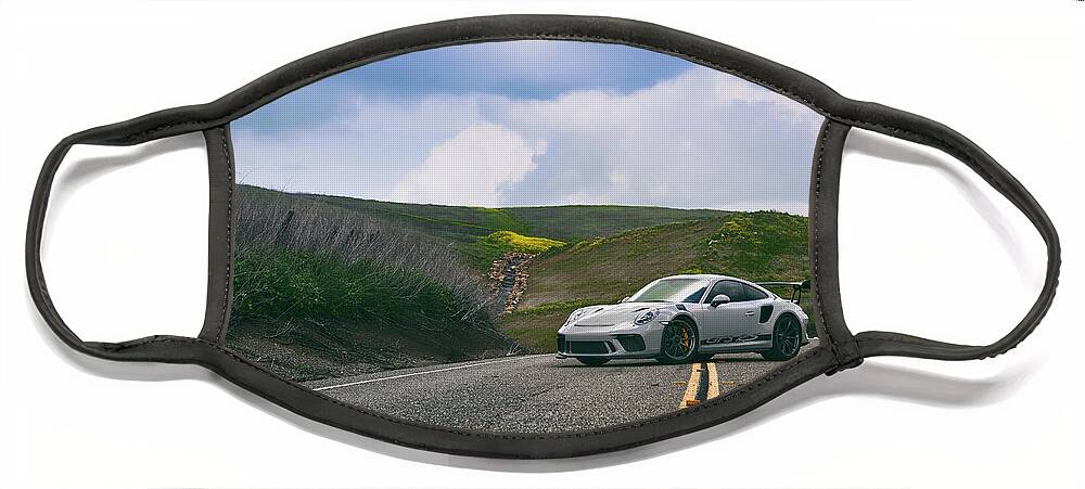 Cars Face Mask featuring the photograph #Porsche 911 #GT3RS #Print #46 by ItzKirb Photography