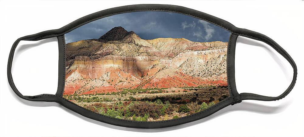 Ghost Ranch Face Mask featuring the photograph Abiquiu Country by Kathleen Bishop