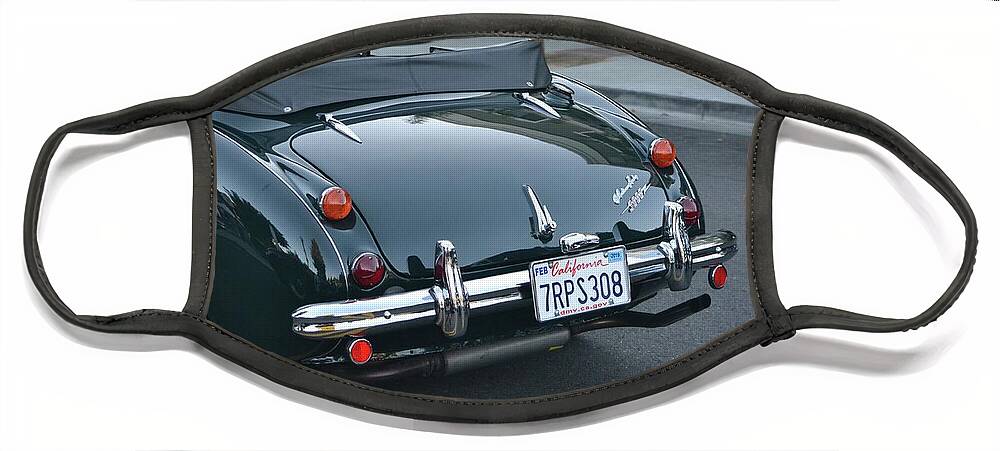  Face Mask featuring the photograph Austin Healey 3000 by Dean Ferreira