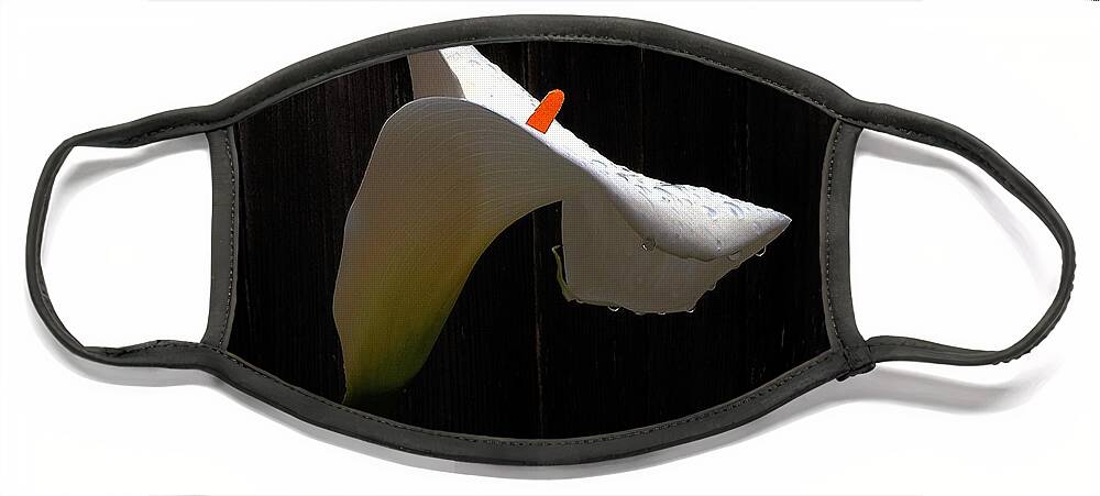 Ethereal Face Mask featuring the photograph Calla Lily 3 by Richard Thomas