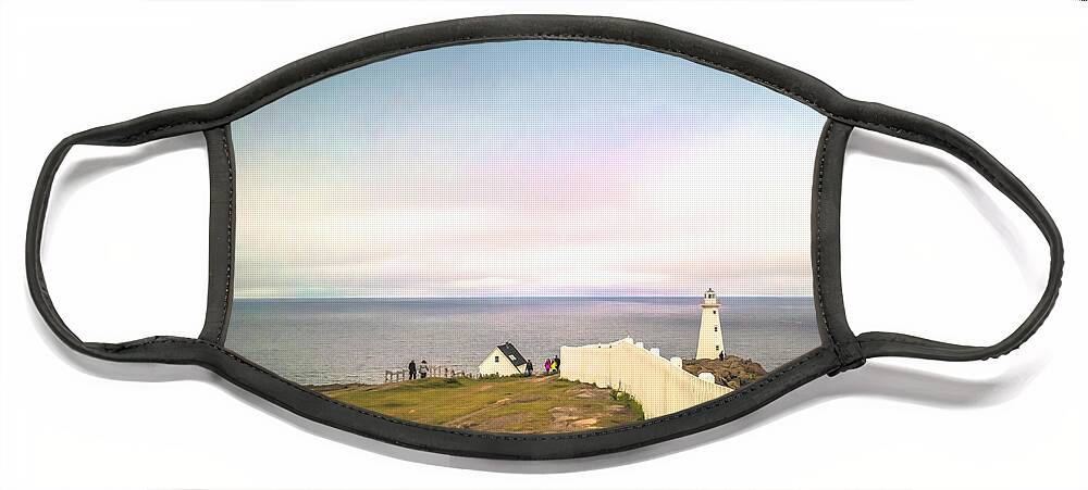 Lighthouse Face Mask featuring the photograph Cape Spear Lighthouse by Agnes Caruso