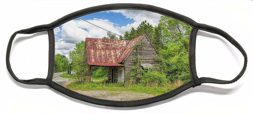 Abandon Face Mask featuring the photograph Country Store by Donna Twiford