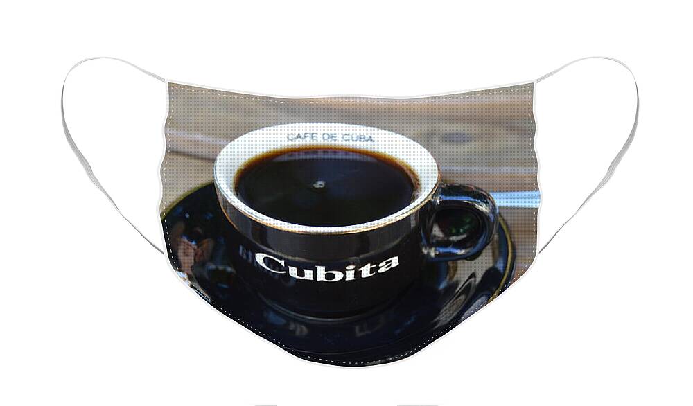 Coffee Face Mask featuring the photograph Cubita by Thomas Schroeder