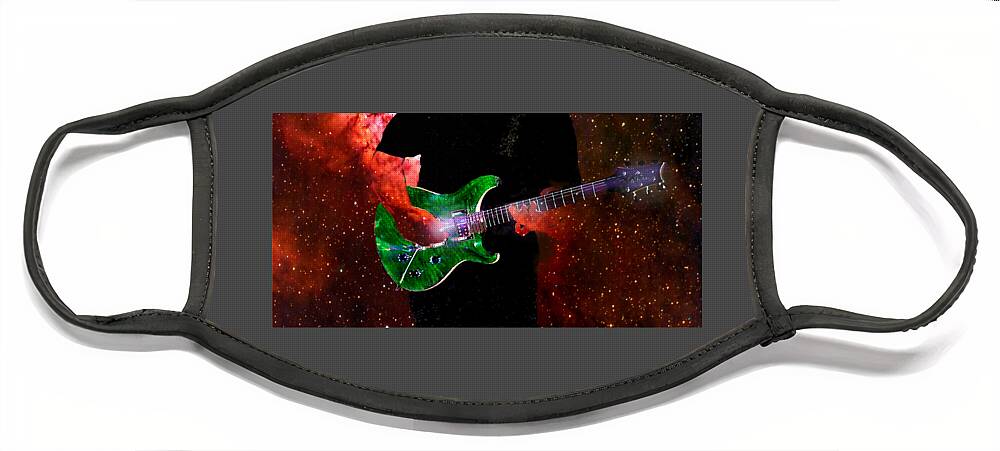 Guitar Face Mask featuring the photograph Guitar nebula by Ric Rice