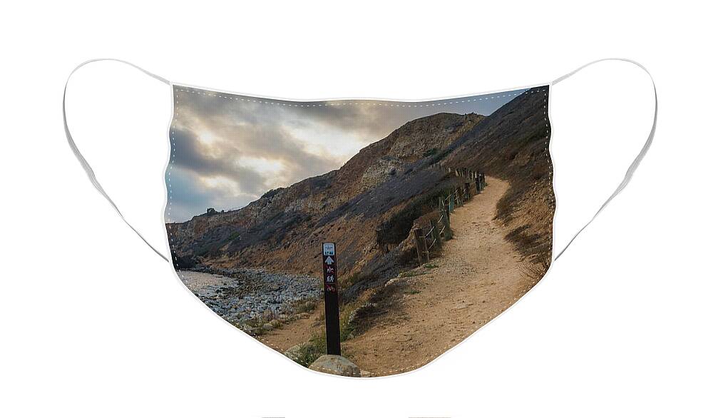 Beach Face Mask featuring the photograph Dramatic Tovemore Trail by Andy Konieczny