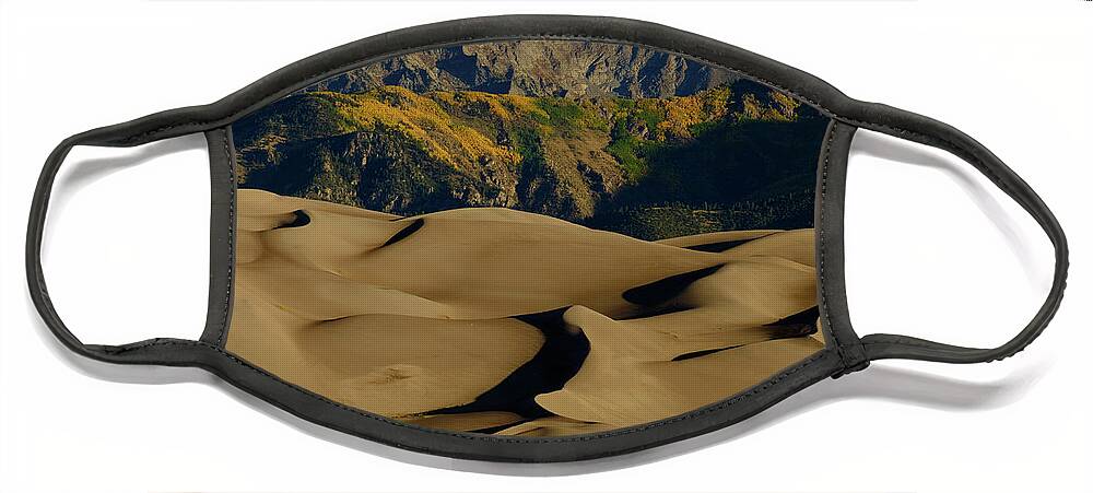 Aspens Face Mask featuring the photograph Grand Dunes II by Johnny Boyd
