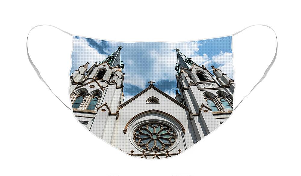 Church Face Mask featuring the photograph Grand Entrance by Joseph Caban