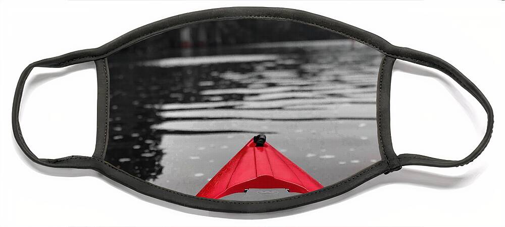 Kayaking Face Mask featuring the photograph Kayaking the Occoquan by Lora J Wilson