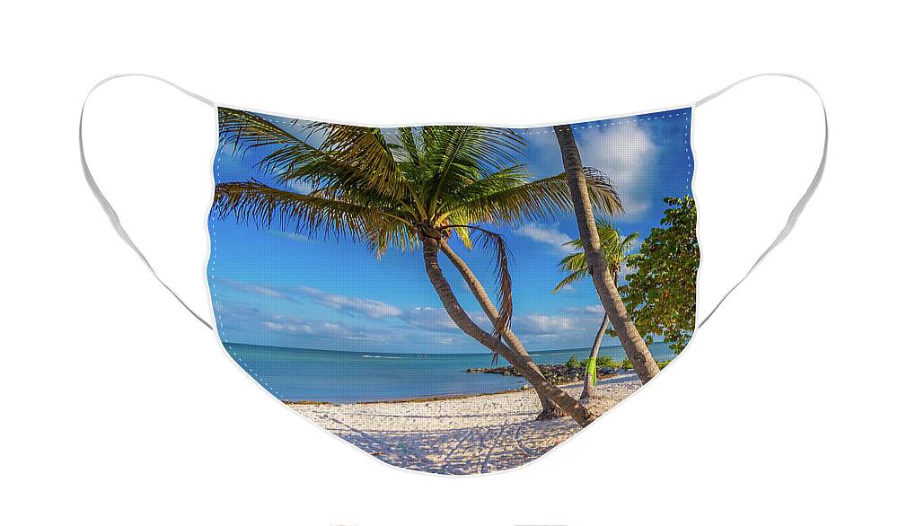Key West Face Mask featuring the photograph Key West Florida by Robert Bellomy