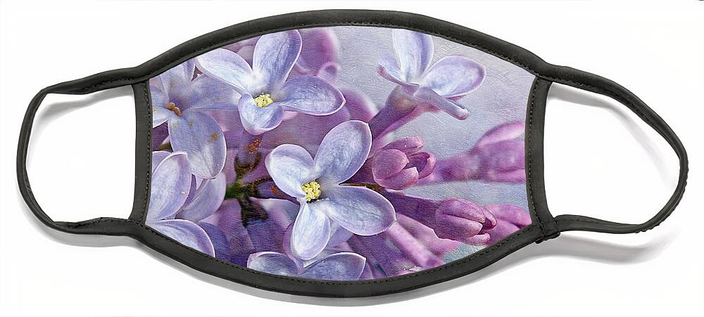 Lilacs Face Mask featuring the photograph Lilacs by Cindi Ressler