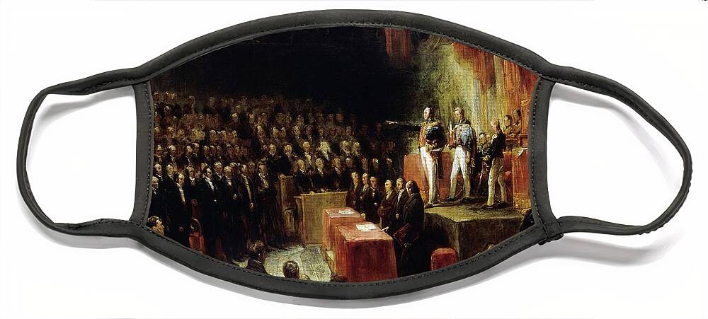 Louis-Philippe Swearing In Before The Chambers, August 9, 1830 by