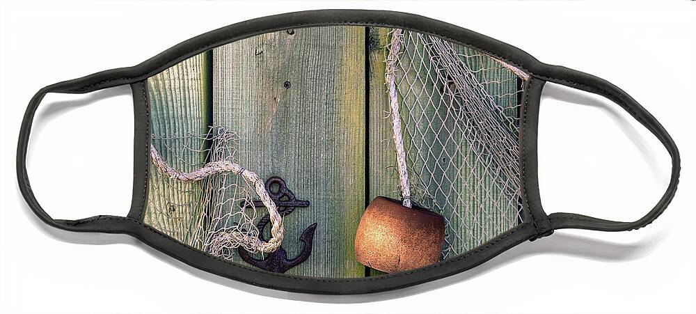 Net Face Mask featuring the photograph Net by Bryan Williams